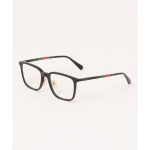 伊達メガネ メガネ 眼鏡 「GUCCI/グッチ」スクエア メガネ GG2267OA 001 54 ブラック レディース メンズ