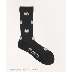ハイソックス 靴下 「HELLO KITTY × UNITED ARROWS」ショート ソックス レディース
