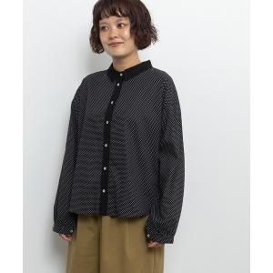 tシャツ 衿付き天竺使いトップス レディース