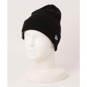 ニューエラ ニット帽 ニットキャップ レディース 「NEW ERA」BASIC CUFF KNIT ブラック レディース メンズ