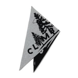 スカーフ バンダナ 「soduk」26fw新作 climb club knit scarf / クライムクラブニットスカーフ レディース