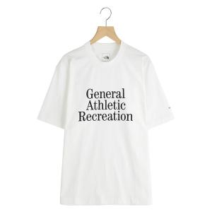 ノースフェイス tシャツ THE NORTH FACE / ザ ノースフェイス：GAR Typographic White S/S Tee：NT32666「WAX」 メンズ