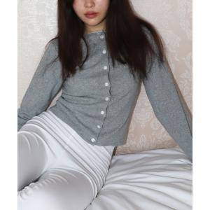 tシャツ petite LULU eyelet cardigan レディース