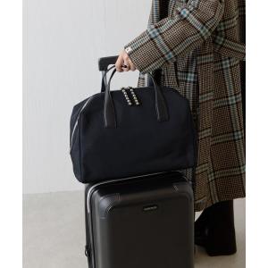 ボストンバッグ 「ほし企画」スタッズボストンバッグLサイズ「撥水/A4サイズ対応/ショルダー付き/キャリーオン仕様」 レディース