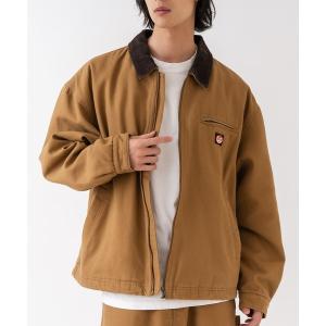 ブルゾン アウター 「RED KAP/レッドキャップ」「こなれ感を演出する、最旬の武骨ワークジャケット」ダックジャケット 綿100% 丈短め ボックスシルエット …