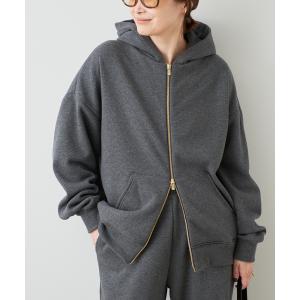 パーカー 裏起毛 *Warm ジップ フーディー レディース
