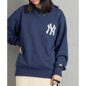 トレーナー スウェット 「WEB限定」「FANATICS/ファナティクス」 MLB ロゴプリント クルーネックスウェット レディース メンズ