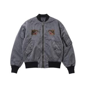 ma1 ma-1 HOUSTON MA-1 ピグメント加工(TIGER） メンズ レディース