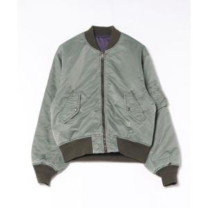 ma1 ma-1 HOUSTON MA-1後染め加工 レディース メンズ