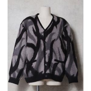 カーディガン モヘアタッチカーディガン(TRIBAL) メンズ レディース