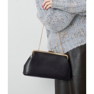 クラッチバッグ パーティーバッグ SLOBE ガマ口チェーンBAG レディース