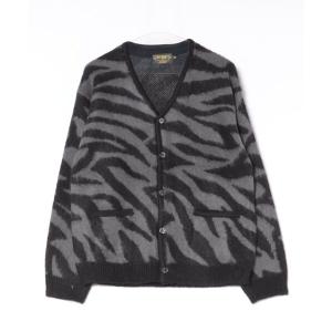 カーディガン モヘアタッチカーディガン(ZEBRA) メンズ レディース
