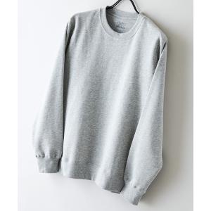 トレーナー スウェット 「HANES/ヘインズ」「スタンダードフィットで着る人を選ばない」SWEATS MOKU スウェットクルーネック 裏毛 タグレス仕様 シンプル …