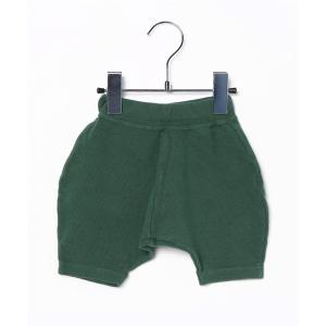 パンツ ストレッチサルエルハーフパンツ