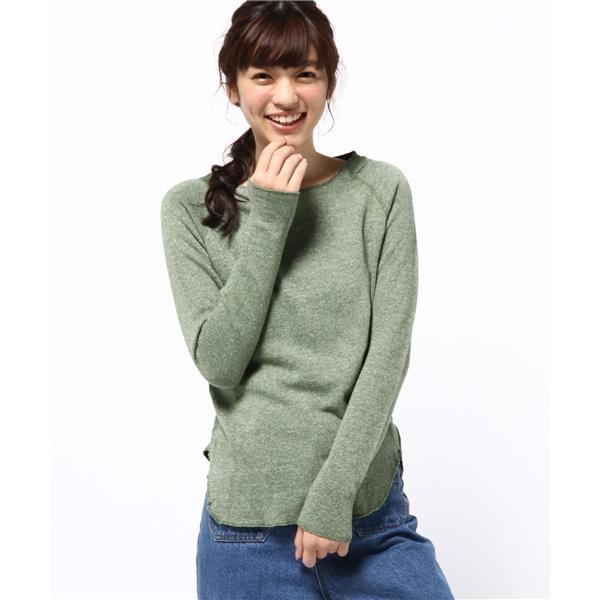 トレーナー スウェット 「V::ROOM 」ブイ ルーム/ melange gauze fleece...