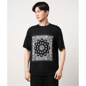 tシャツ Tシャツ メンズ スクープ ビッグ Tシャツ ”BANDANA”｜zozo