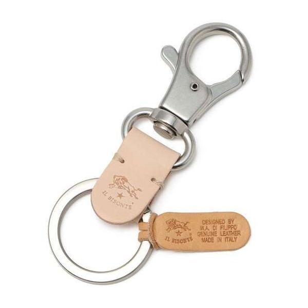 キーホルダー IL BISONTE / ORIGINAL LEATHER / KEY HOLDER