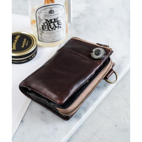 財布 DEVICEデバイス ヴィンテージ 二つ折り 財布 メンズ レディース