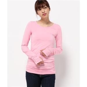 tシャツ Tシャツ 裏起毛ヒートカットソー[指穴タイプ]