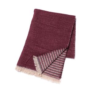 ストール マフラー 無地×ボーダー　リバーシブルストール レディース メンズ