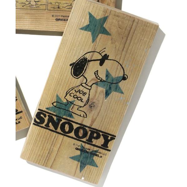 インテリア レディース SNOOPY Wood Board(JOE COOL)/スヌーピーウッドボー...