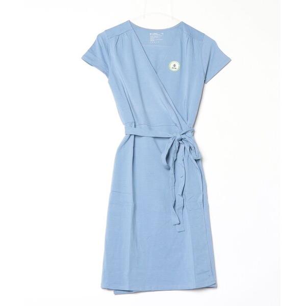 チュニック PACT WOMEN'S-WRAP DRESS-CHAMBREY　レディース　オーガニッ...
