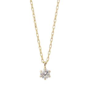 SIENA ROSE（シエナロゼ） ネックレス クローバーモチーフダイヤ