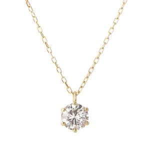 SIENA ROSE（シエナロゼ） ネックレス 大粒ダイヤモンドのネックレス