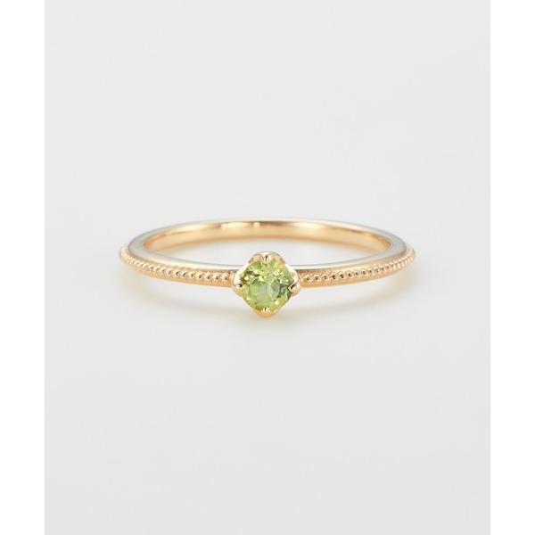 指輪 リング K10マザーリング（ペリドット） レディース