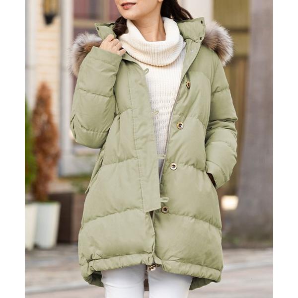 マタニティ ダッカー付き モッズ風ダウン ママコート 「ZOZO限定カラー」