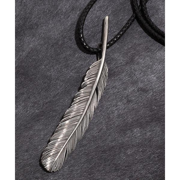 ネックレス HARIM ハリム / FEATHER RIGHT L OX CODE フェザーライトコ...