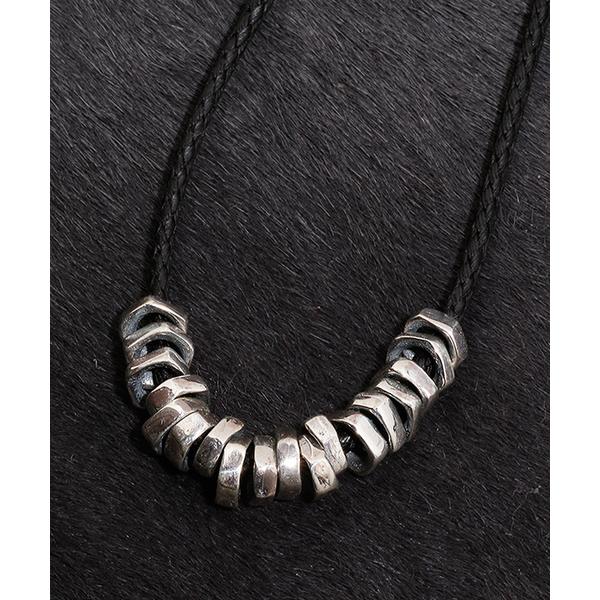 ネックレス HARIM ハリム / ROCK BEADS NECKLACE W SV シルバー925...