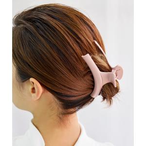ヘアクリップ F＆D : マットカラーヘアクリップ レディース