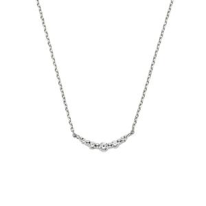 va vendome aoyama ネックレス シルバー ジルコニアフラワーネックレス