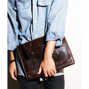 クラッチバッグ BICASH ビカーシ / レザークラッチバッグ / B824 メンズ レディース