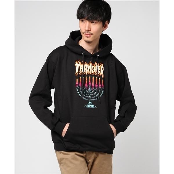 パーカー THRASHER / ロゴ プリント パーカ