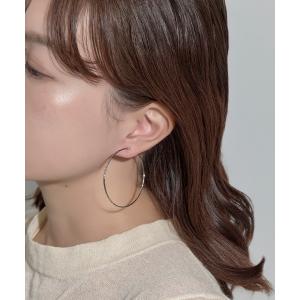 イヤリング ツイストラインフープイヤリング レディースの買取情報