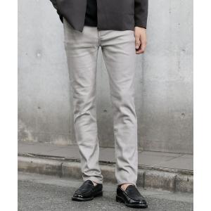 チノパン カツラギツイルストレッチスキニーパンツ メンズ