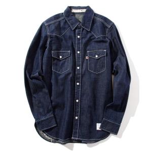 シャツ ブラウス メンズ NERD DENIM SHIRT OW｜zozo