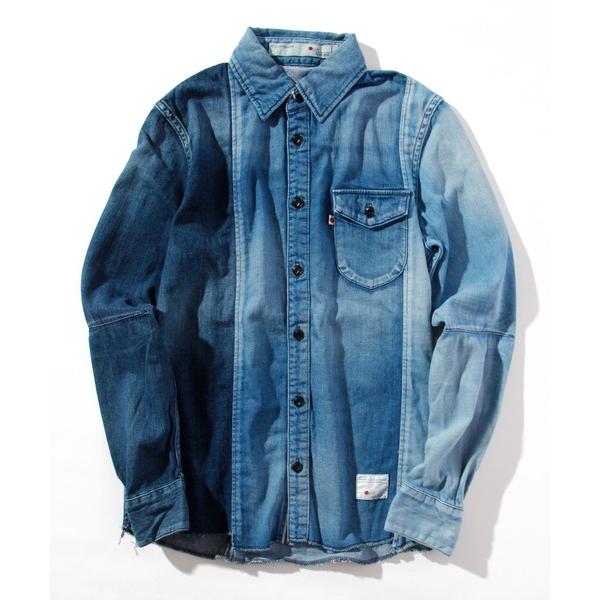 シャツ NERD DENIM SHIRT CRAZZY メンズ