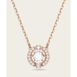 Swarovski 蹄鉄, ホワイト, ローズゴールドトーン・プレーティング SWAROVSKI（スワロフスキー） ネックレス 「公式」「スワロフスキー