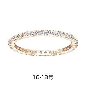指輪 Vittore リング 16-18号  ローズゴールドトーン コーティング