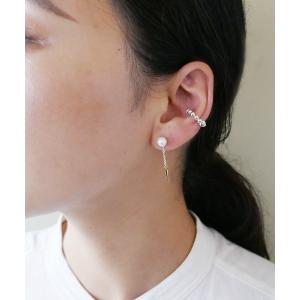 Caline Paris（カリーヌパリ） ピアス 」ヴィンテージパールピアス