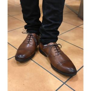 ビジネスシューズ 公式ショップ限定モデル！texcy luxe エントリーモデル | パンチドキャップトゥ メンズ