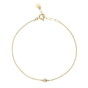 agete（アガット） ブレスレット K18ブレスレット レディース