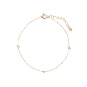 ete（エテ） ブレスレット K10YG レイヤード ブレスレット レディース