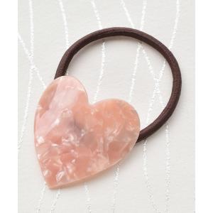 ヘアゴム マーブルハートヘアゴム