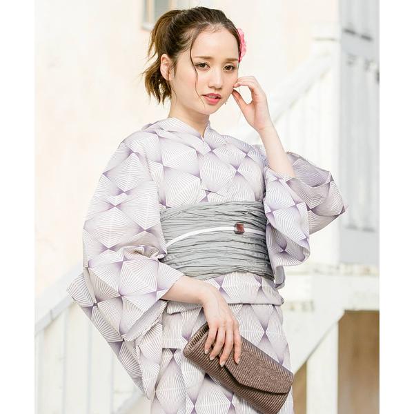 浴衣 浴衣3点セット （浴衣＋帯＋下駄）「bonheur saisons/ボヌールセゾン」 レディー...