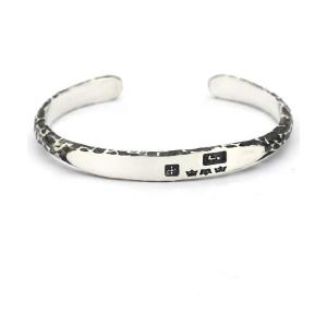 バングル “BASIC”ブラックスミスバングル/シルバー925「LION HEART / ライオンハート」 メンズ レディース