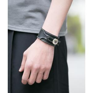 MONTBLANC（モンブラン） ブレスレット レザー スティール